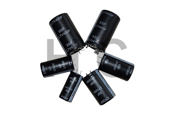 Horn Type Electric Double Layer Capacitor